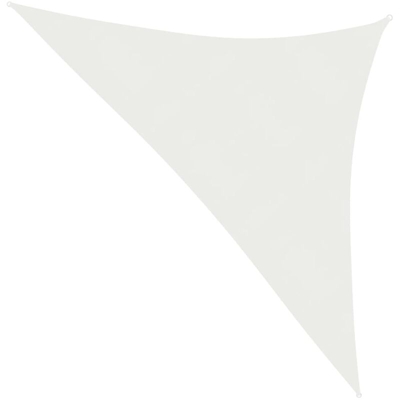 Vela Parasole 160 g/m2 Bianca 4x4x5,8 m in HDPE - Bianco - Youthup