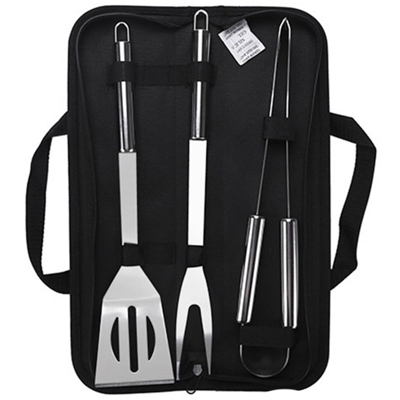 Set di attrezzi per barbecue di 3