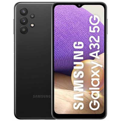 Galaxy A32 5G 128 GB Dual Sim Display 6.5'' HD+ Slot Micro SD Fotocamera 48 Mpx Android Europa Nero