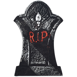 Halloween Schiuma Tombstone riutilizzabile Haunted House Yard Decoration realistica Graveyard Props características