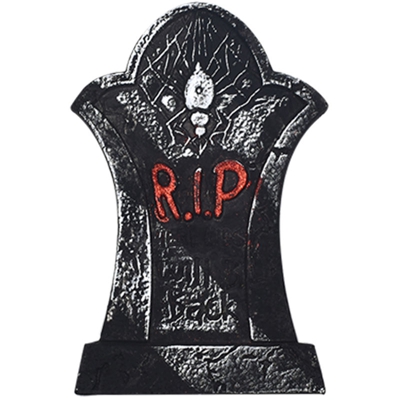 Halloween Schiuma Tombstone riutilizzabile Haunted House Yard Decoration realistica Graveyard Props