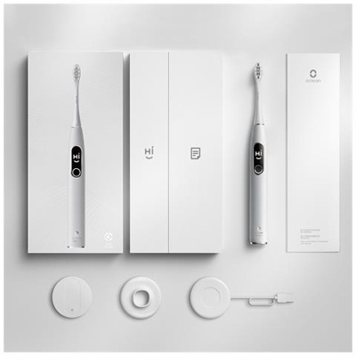 Spazzolino Elettrico Sonic Mute Spazzolino Elettrico Intelligente Ipx7 Aggiornamento Di Ricarica Rapida Per X Pro | Spazzolini Elettrici