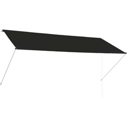 Tenda da Sole Retrattile 300x150 cm Antracite - Grigio - Vidaxl precio