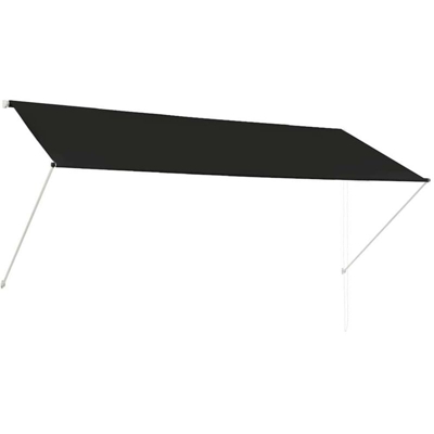 Tenda da Sole Retrattile 300x150 cm Antracite - Grigio - Vidaxl