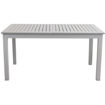 Tavolo allungabile 150/210x90x75 cm Cuba Tortora grigio