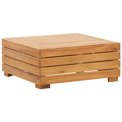 vidaXL Tavolo Modulare 1 pz in Legno Massello di Acacia - Marrone en oferta