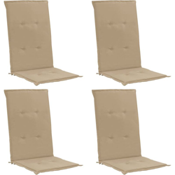 Asupermall - Cuscini per Sedie da Giardino 4 pz Beige 120x50x4 cm precio