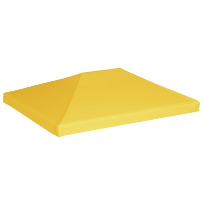 Copertura Superiore per Gazebo 270 g/m² 4x3 m Gialla - Giallo - Vidaxl