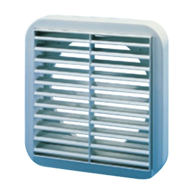 Griglia esterna fissa Mfe 150 con alette per unità VMC 2GE2005 - Elicent