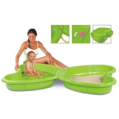 Lgvshopping - Smoby Sabbiera Farfallona Multigioco Sistema Water Fun 167x111x18 cm Bambini