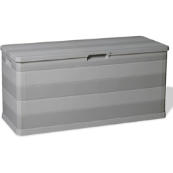 Baule da Giardino Grigio 117x45x56 cm - Grigio - Vidaxl precio