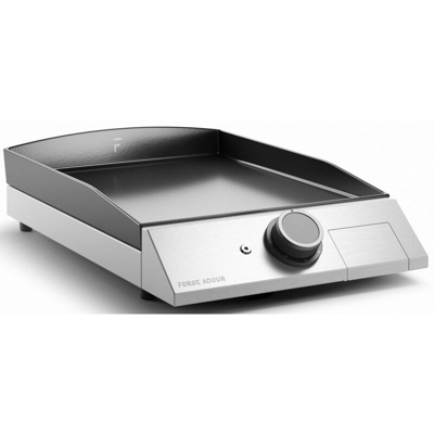 plancha elettrica 2500w piastra ghisa smaltata 44x34cm - domestic - Forge Adour