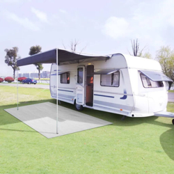 vidaXL Tappeto da Tenda 200x1000 cm Bianco - Bianco en oferta