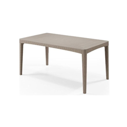 TAVOLO IN RESINA DA GIARDINO GIRONA CM 160x90 CAPPUCINO (37317) - Keter precio