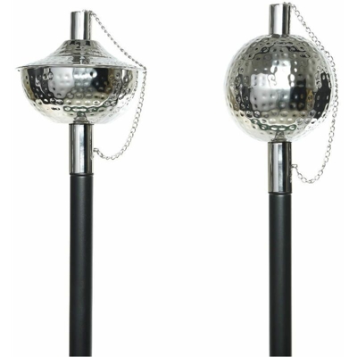 Lampada Citronella In Acciaio Assortito 2 Varianti (1 Pezzo) Dimensioni Diametro 14 x Altezza 143 cm LAMPADA CITRONELLA IN ACCIAIO ASS.2 | PZ