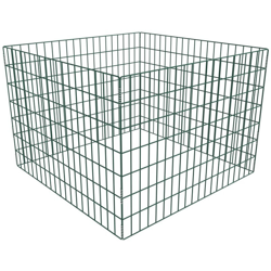 Asupermall - Compostiera da Giardino Quadrata a Rete 100 x 100 x 70 cm precio
