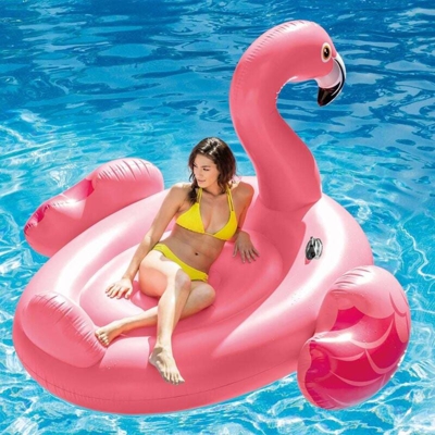 Intex Galleggiante per Piscina Mega Flamingo Island 56288EU - Rosa