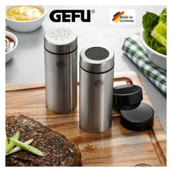 Set 2 Contenitori Dosatori Di Spezie E Sale Per Barbecue In Acciaio Inox 'Gefu' precio