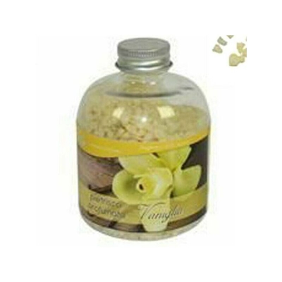 Set 2 Pezzi Pietrisco Profumato Bottiglia 400Gr Fragranza Vaniglia Decoro Pietra