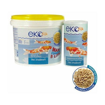 Ekofish mangime per pesci da laghetto color mix 35 Lt