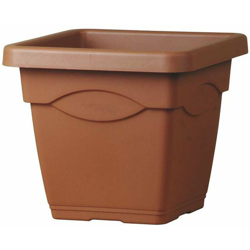 Vaso quadrato Quadro Basic per fiori e piante da esterno. -45 X 45 X H 40 CM / Terracotta precio