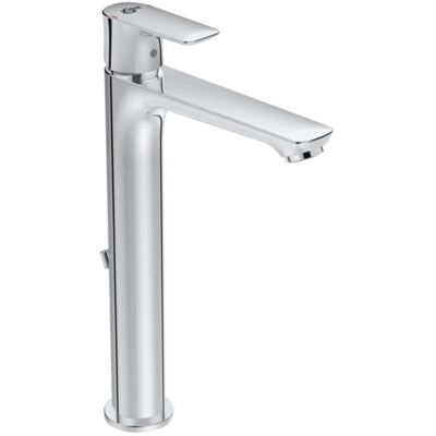 Connect Air A7025 Miscelat. Lavabo Cromo Alto Mm.240 Con Scarico - Ideal Standard