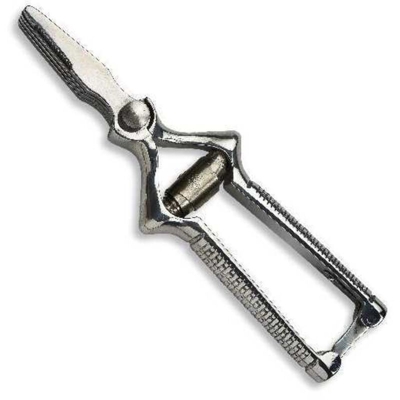 Masticatore Lama Curva Inox