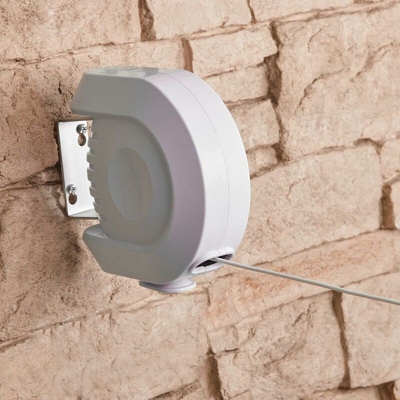 Stenditoio Retrattile da 15 m - Stendibiancheria da e Aeratore Esterno