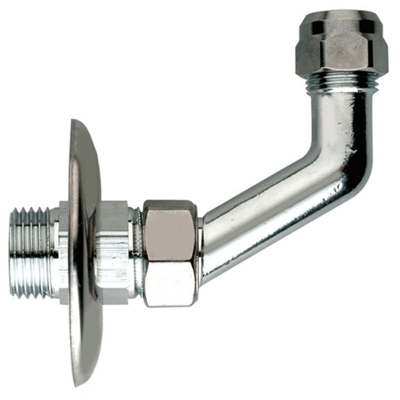 Idro-bric S.p.a. - Cannetta 90° sottolavabo 1/2' x 3/8' x 10 mm