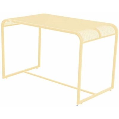 MWH balcone esterno mobili da giardino tavolo da pranzo rivestimento giallo elotherm metallo espanso Harms h950416