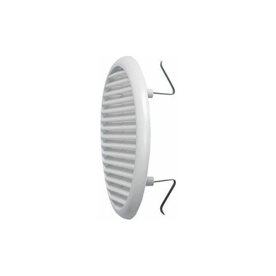 Griglia Aerazione Universale in Plastica Bianca con Molle 140mm - Idro Bric