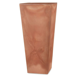 Vaso quadrato in resina 'Naïf' cm. 80 ANTICATO en oferta