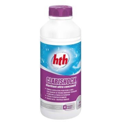 Chiarificatore CLARISHOCK liquido - 1 litro - HTH