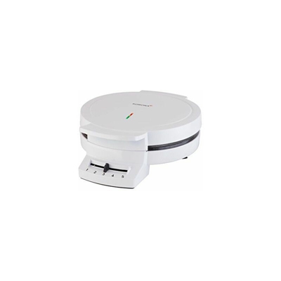 41001 Piastra elettrica per waffel, bianco - Korona