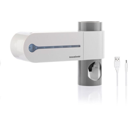 Innovagoods - Sterilizzatore UV per Spazzolini da Denti con Supporto e Dispenser di Dentifricio Smiluv en oferta