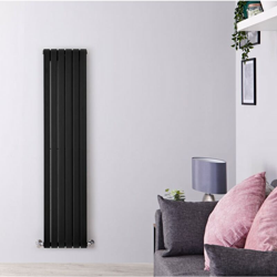 Hudson Reed Sloane Radiatore Termoarredo di Design Verticale Moderno - Termosifone con Finitura Nera - Design a Colonna Piatta - 1193W - 1600 x 354mm características