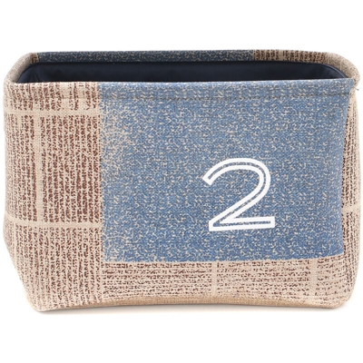 Master Casa - Cesta In tessuto, da 33X23 cm marrone