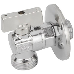 Rubinetto attacco lavatrice 1/2x3/4 mod bibolux con rosetta bugatti características