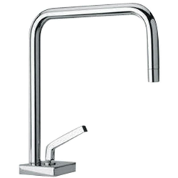 Miscelatore Monocomando Rubinetto Per Lavabo Bagno Canna Alta Cromato Capri en oferta