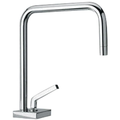 Miscelatore Monocomando Rubinetto Per Lavabo Bagno Canna Alta Cromato Capri