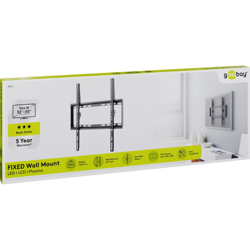staffa supporto tv a parete basic fisso massimo 55' CE interno nero wnt 49730 características