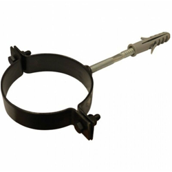 Collare smaltato nero diametro 80 staffa muro fascetta stufa a pellet tubi características