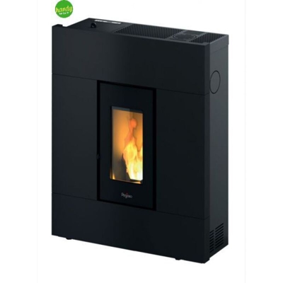 Cadel By Mcz - Stufa a Pellet ad Aria Pegaso Modello Tabla Slim Antracite 7Kw