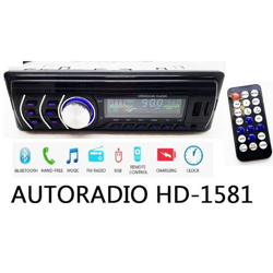 Tradeshop - AUTORADIO STEREO BLUETOOTH FM AUTO MP3 USB SD CARD AUX RADIO CON TELECOMANDO en oferta
