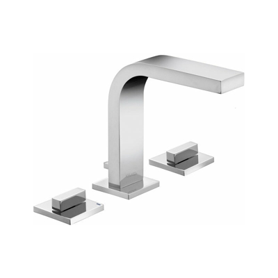 Keuco Edition 11 Rubinetteria tre fori per lavabo 51115 , con scarico, cromato - 51115010000