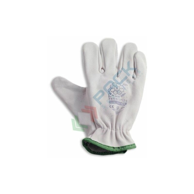 Guanti da lavoro in pelle superfiore di bovino, super qualità, certificati CE, EN 388, taglia 12 (Taglia 12)