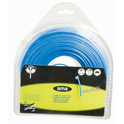 Lem Select - Filo di nylon a sezione circolare Duraflex ø 2,4 - 86 mt