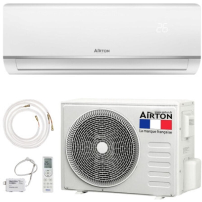 Pack Condizionatore d'aria AIRTON - Per installarsi - 2500W - Readyclim 4M - WIFI - 409730LFW