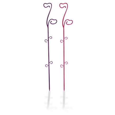 Supporto Orchidea Alto Viola Cm 59