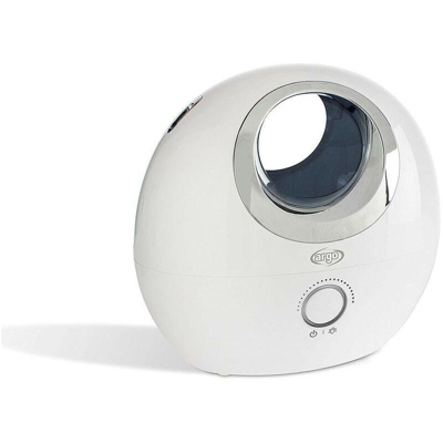 Argo Oblò - Umidificatore ad Ultrasuoni, 24 W, 200 ml/h, 3 Lt. Serbatoio
